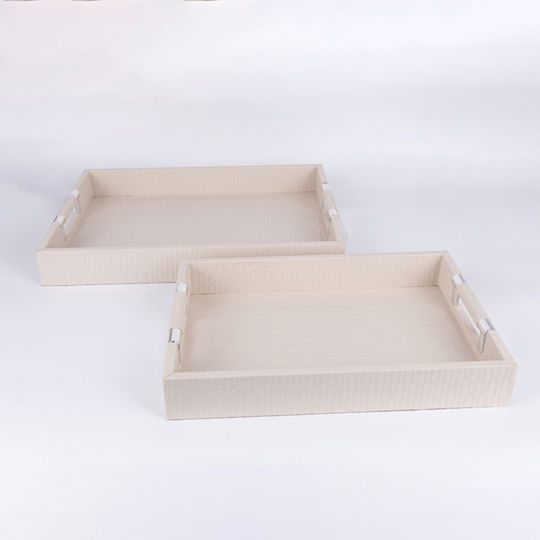 Hölzernes Serviertablett 40x30x5cm