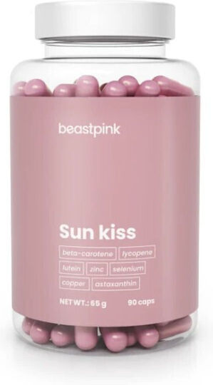 Beast Pink Sun Kiss Supliment pentru Stres 90 Capsule