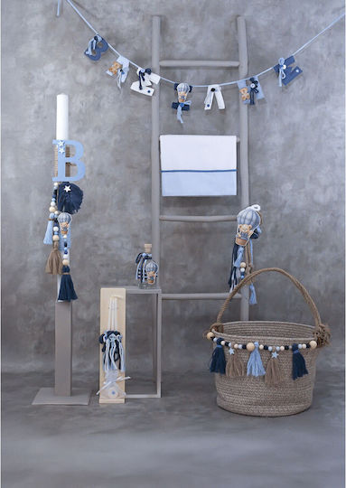 Loukia Set of Baptism Oil Items Dreamy Bear Balloon Mk702