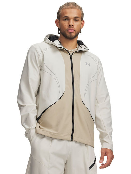 Unstoppable+ Men's Athletic Beige Jacket