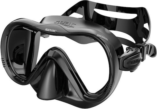 Seac Single Crystal Mask Boss 75-5ns Black