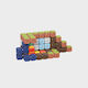 Marioinex Building Blocks Mini Waffle for 4+ Years 406 Pieces