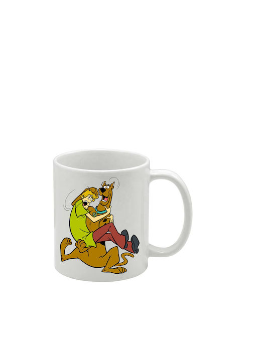 Λευκή Κούπα Scooby Doo