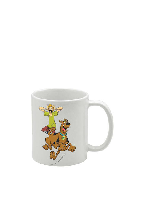 Λευκή Κούπα Scooby Doo
