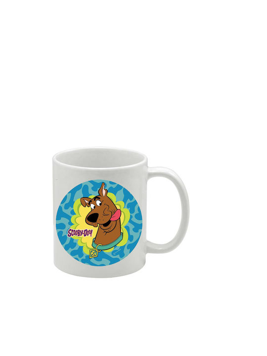 Λευκή Κούπα Scooby Doo