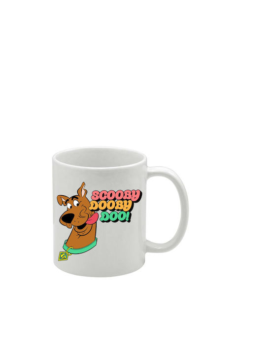 Λευκή Κούπα Scooby Doo