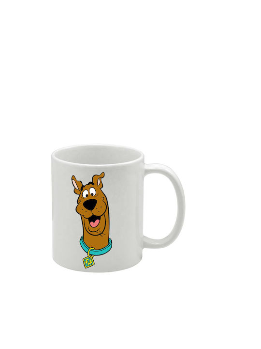 Λευκή Κούπα Scooby Doo