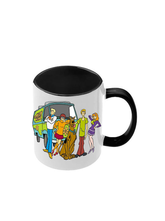 Κούπα Scooby Doo Μαύρη Λαβή Εσωτερικό