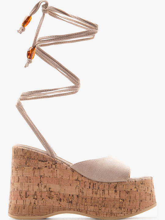 Luigi Damen Sandalen Beige