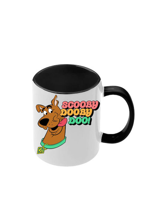 Κούπα Scooby Doo Μαύρη Λαβή Εσωτερικό
