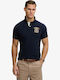 Polo Short Sleeve Navy Blue Blouse
