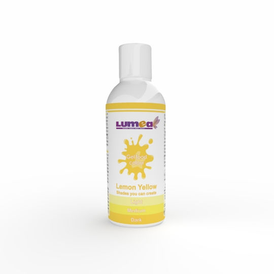 Lumea Culoare Alimentară În Formă De Gel Galben 200gr