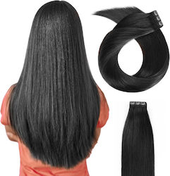 Extension με Clip με Φυσική Τρίχα Ρεμί σε Μαύρο Χρώμα 55cm Extension με Clip με Φυσική Τρίχα Ρεμί σε Μαύρο Χρώμα 55cm