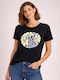 Women's Black T-shirt