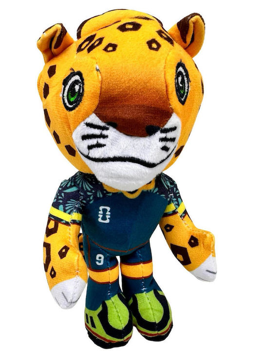 Plush Keychain Leopard Football Hanging Toy Children 20cm