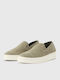 Leder Herren Slip-Ons Grüne