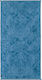 Kentia Khalid Cotton Light Blue Beach Towel 180...