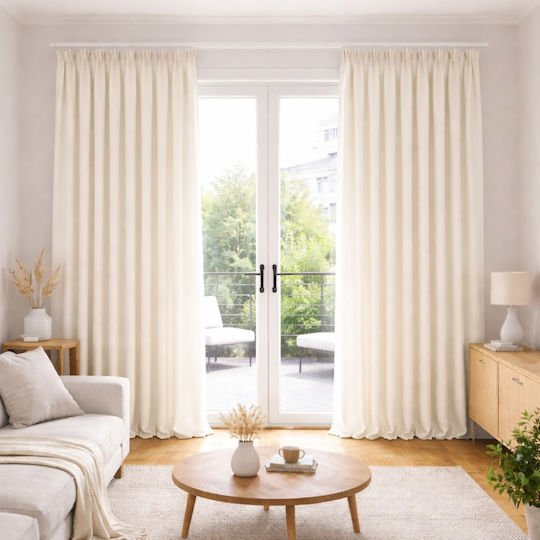 My Home Luxury Прозорец с Плик с Писалка Бежов 280x270см