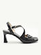 Leather Sandals Black