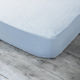 Protective Mattress Cover Single Waterproof With Fitted White 90x200+30cm