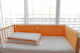 Maradalia Kids & Babies Standard Crib Bumper Inside Yellow White 60x120cm