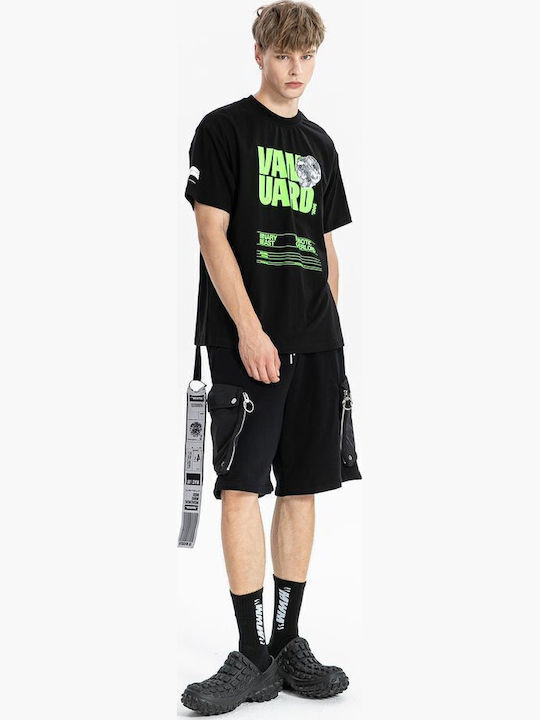 Mod Wave Movement T-Shirt Schwarz
