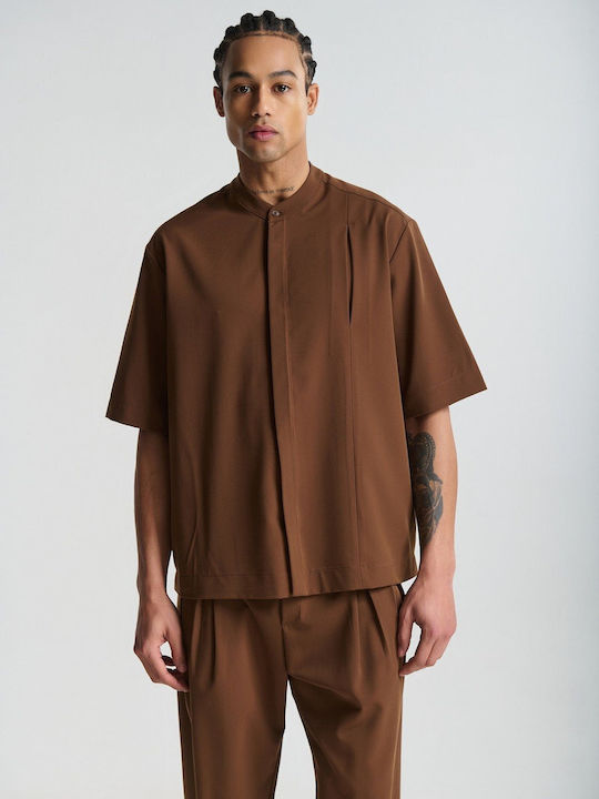 P/Coc Short Sleeve Shirt Brown