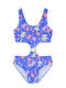 Energiers Kids One-Piece Multicolour Swimwear