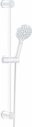 DuscheLine Shower Column with Mixer White