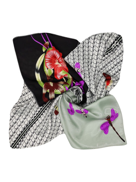Brims and Trims Дамско Шалче Черно