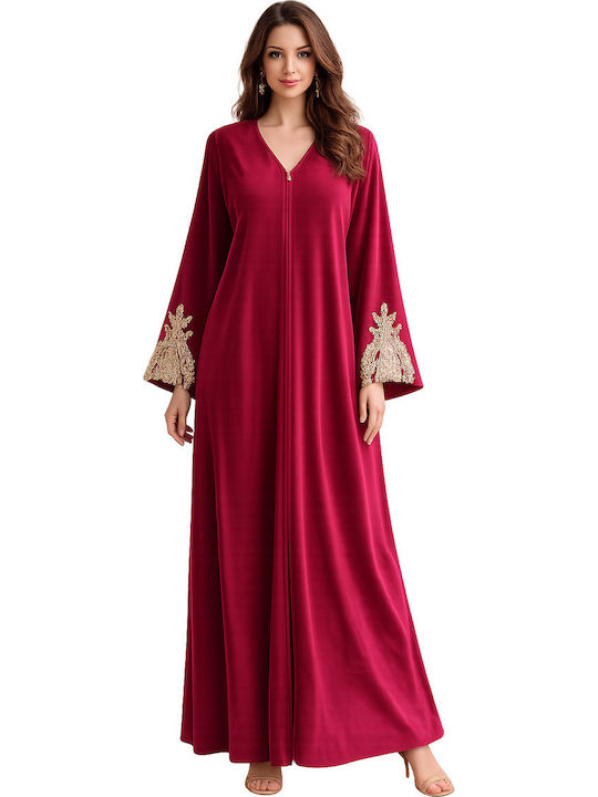 Pen-ky Winter Women's Robe Burgundy