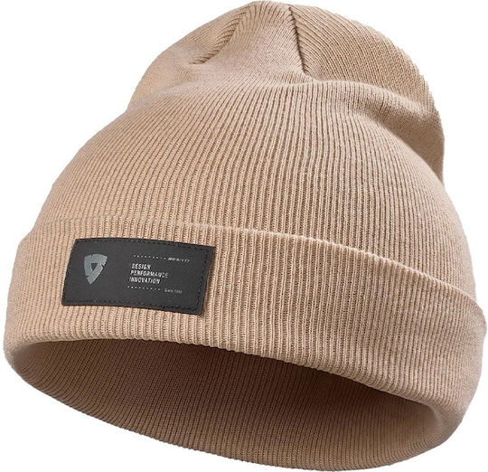 Beanie Unisex Strickmütze in Beige Farbe