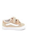 Old Skool V Παιδικά Sneakers με Σκρατς Χρυσά
