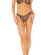 Bikini Slip Black-Brown 354-46E