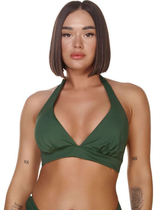 Bluepoint Bikini Σουτιέν D Cup Πράσινο