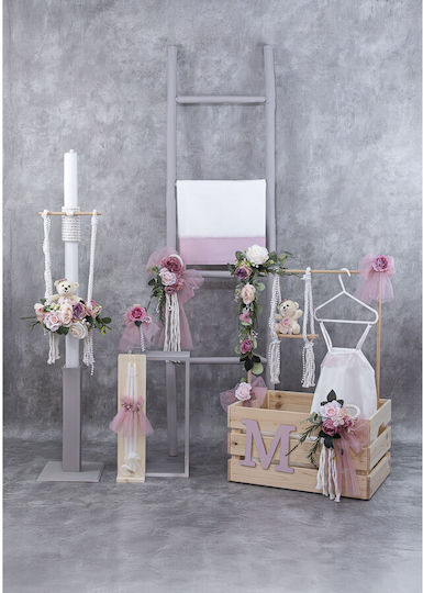Loukia Μποτονιέρα Βάπτισης Κουτί Βαλίτσα "teddy Bear Swing" Β731