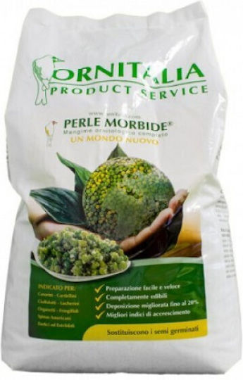 Ornitalia Perle Morbide Grüne Vogelfutter 4kg