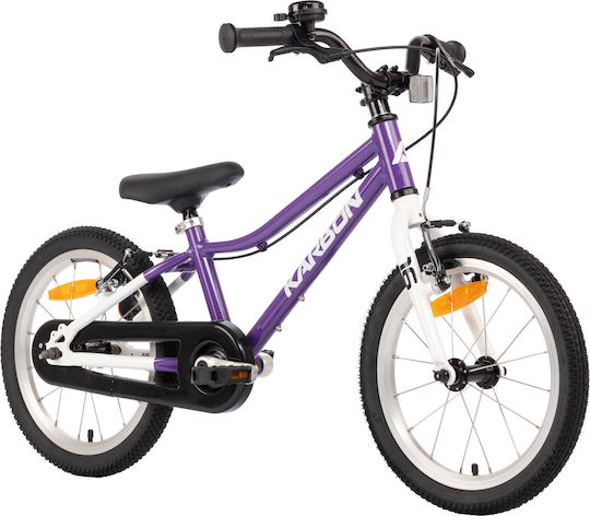 Karbon 16" Παιδικό Ποδήλατo BMX με Σκελετό Αλουμινίου (2026) Μωβ