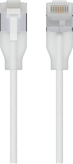 Ubiquiti U/UTP Cat.6a (Gigabit) Καλώδιο Δικτύου Ethernet 15m Λευκό