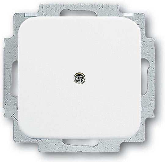 Wechselrahmen Busch-Jaeger Reflex Si Central Disc Support Ring Blind Up Alpinweiß