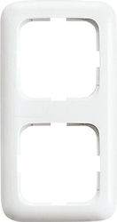 Πλαίσιο Διακόπτη Busch-jaeger Reflex Si Frame Double *alpine White* Πλαίσιο Διακόπτη Busch-jaeger Reflex Si Frame Double *alpine White*