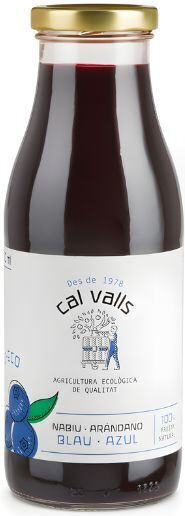 Cal Vall Βιολογικός Χυμός Μύρτιλο Χωρίς Προσθήκη Ζάχαρης 500gr 8427406017609