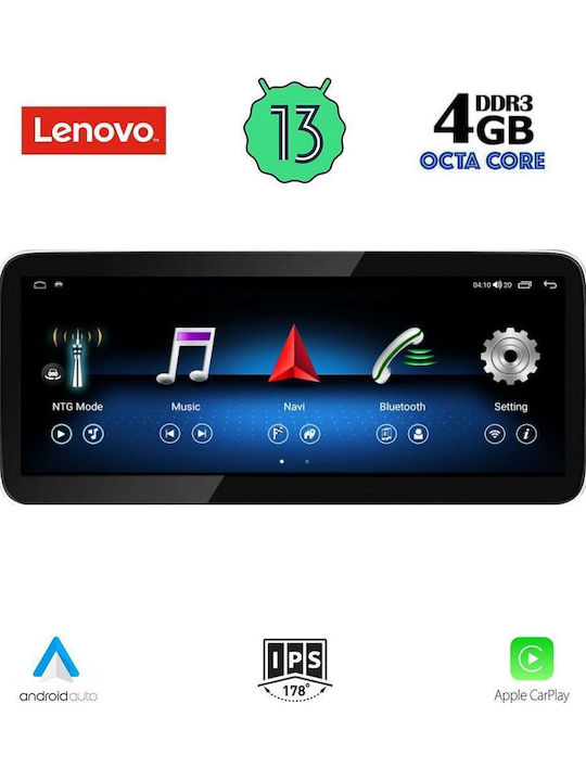 Lenovo Lenovo Auto-Audiosystem Für Mercedes-Benz C Klasse 2012-2014 Bluetooth USB AUX Eingebautes Wi-Fi GPS Apple CarPlay Android Auto Mit Touchscreen 10.33 Zoll LVG 23985B CPA