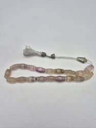 Handmade Fluorite Worry Beads – Semi-Precious Clarity & Balance Beads