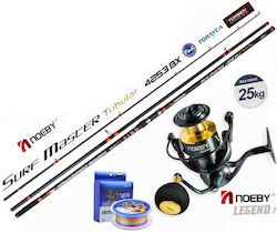 Set Surf Casting Lansetă Noeby Surf Master Tubu...