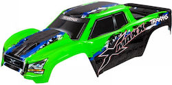 Traxxas X-maxx Aufgeklebte Vorgefertigte Bodykit Grüne