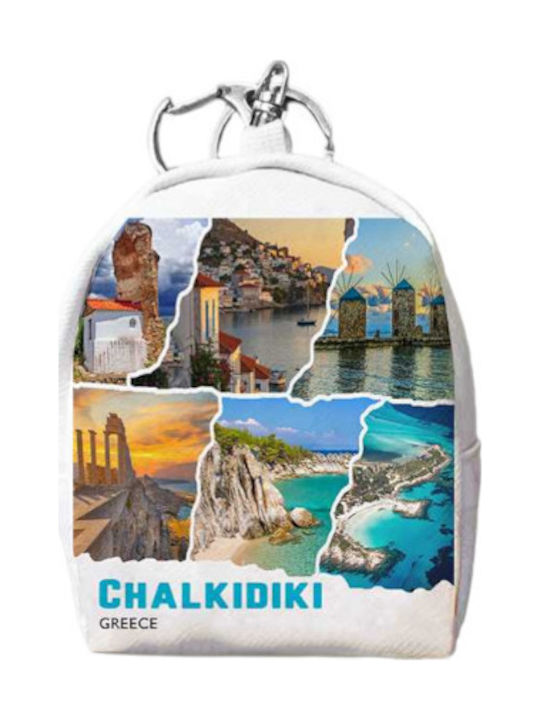 Wallet Souvenir Keychain Mini Set 10pcs Pvc Chalkidiki 7*9*4.5cm 871781