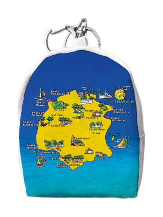 Wallet Souvenir Keychain Mini Set 10pcs PVC Thassos 7*9*4.5cm 871794