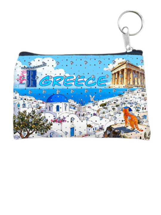 Πορτοφόλι Souvenir Μπρελόκ Σετ 10pcs Pvc Greece 11*7cm 871736