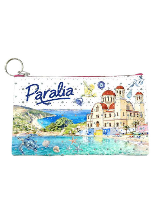 Wallet Souvenir Keychain Set 10pcs Pvc Paralia 16*10cm 871711
